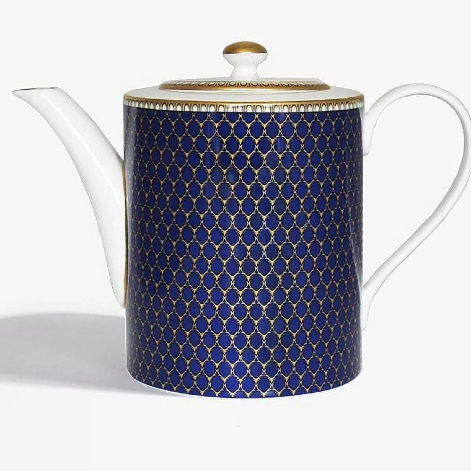 Halcyon Days Antler Trellis Teapot Midnight Best Sale