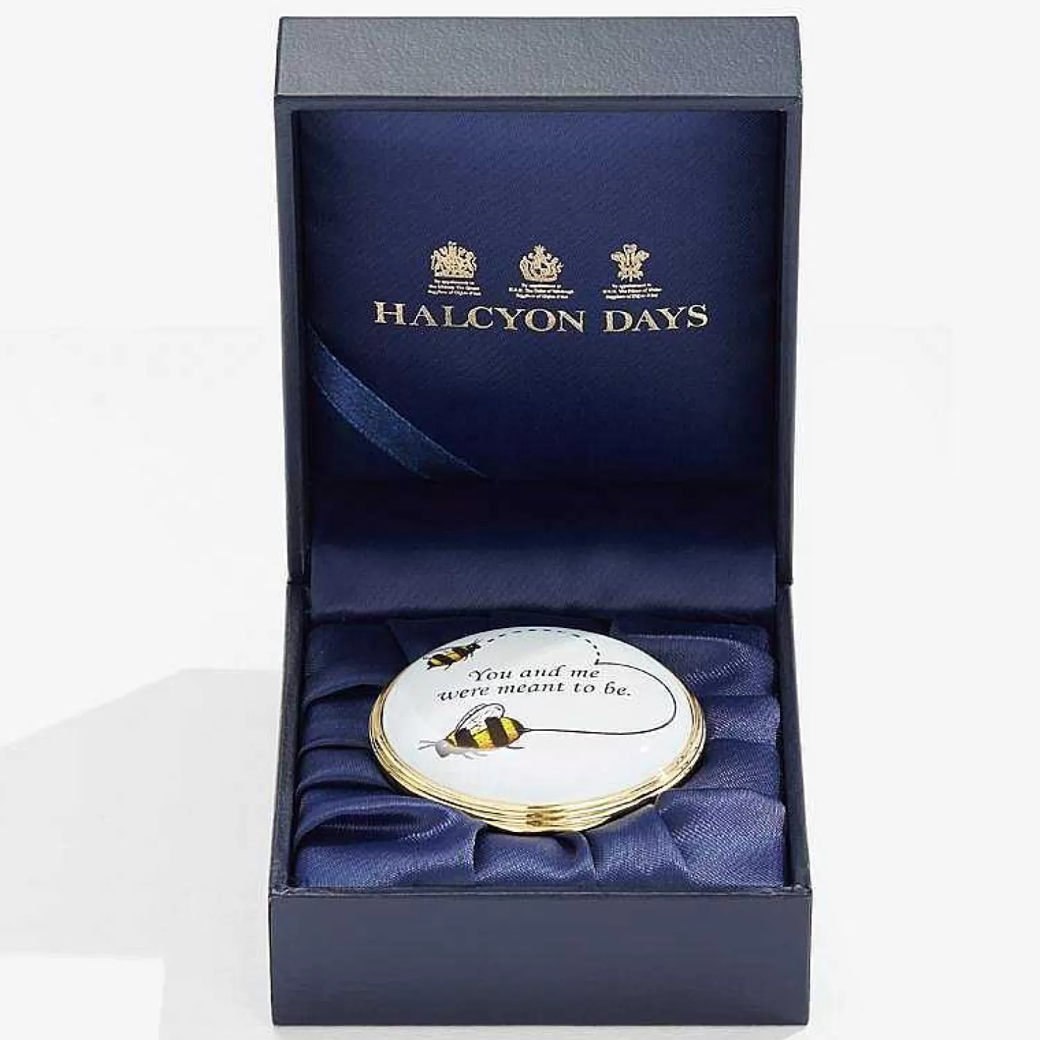 Halcyon Days Bee Anniversary Enamel Box | Outlet