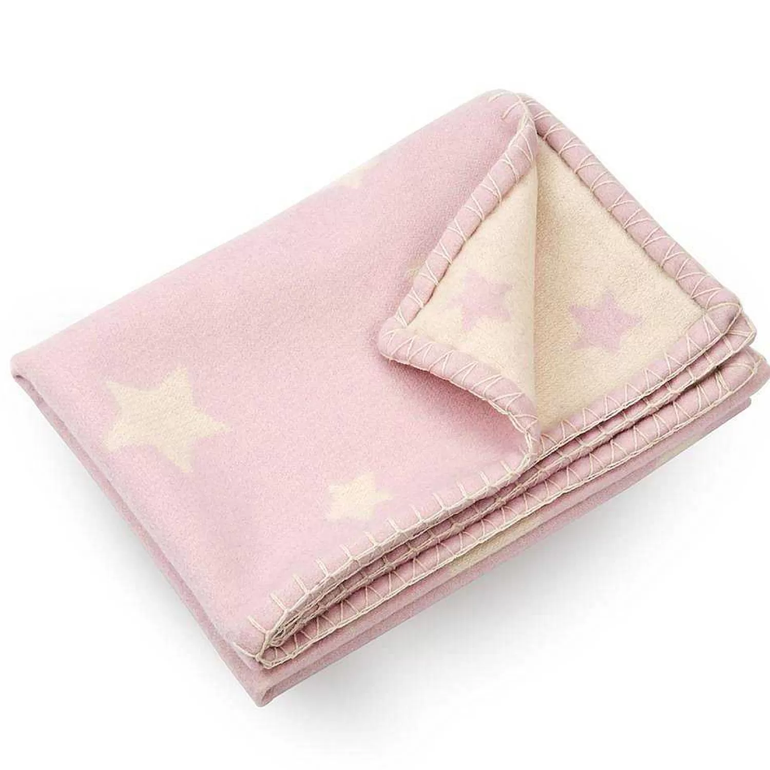 Halcyon Days Cashmere Baby Blanket, Pink Store