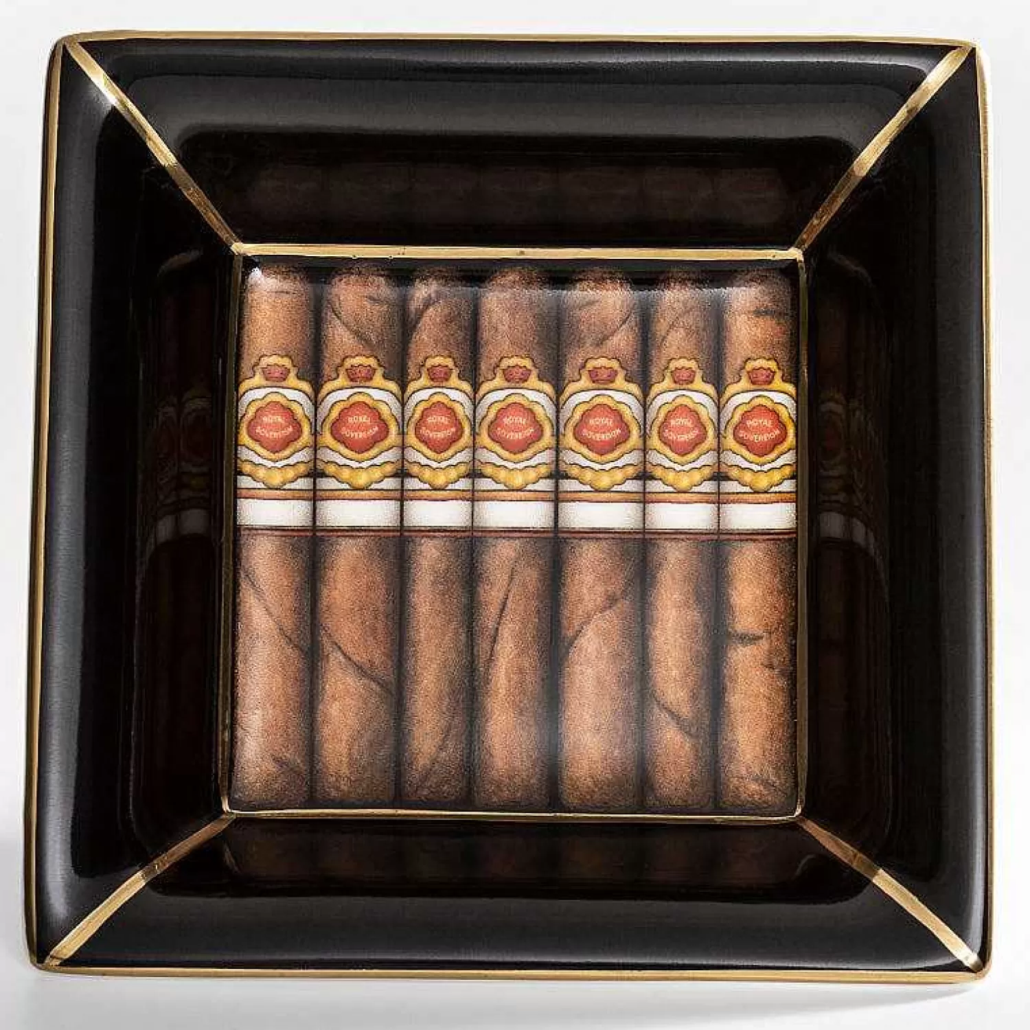 Halcyon Days Cigars Square Trinket Tray Online