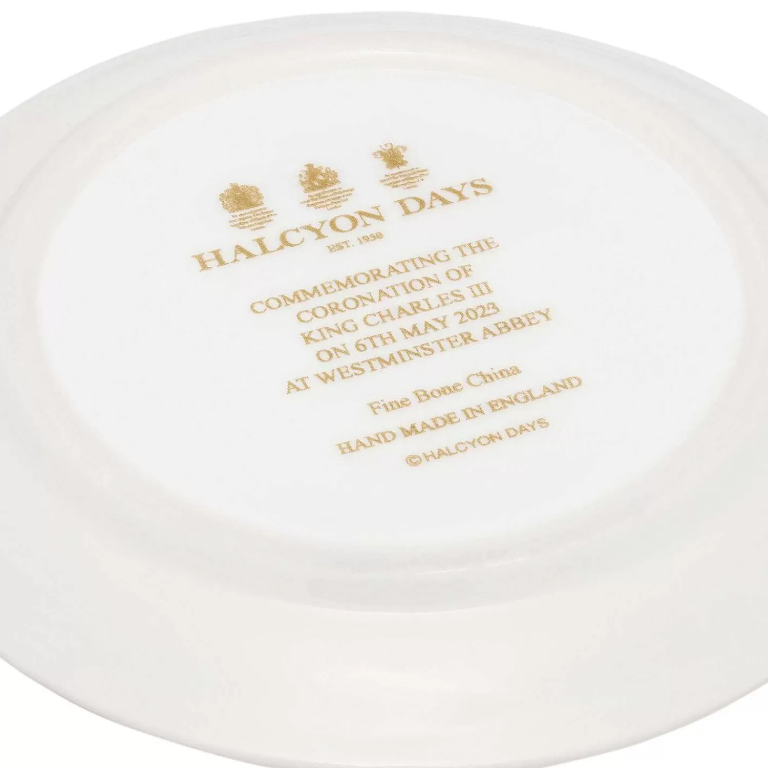 Halcyon Days Coronation Gold Coaster Shop