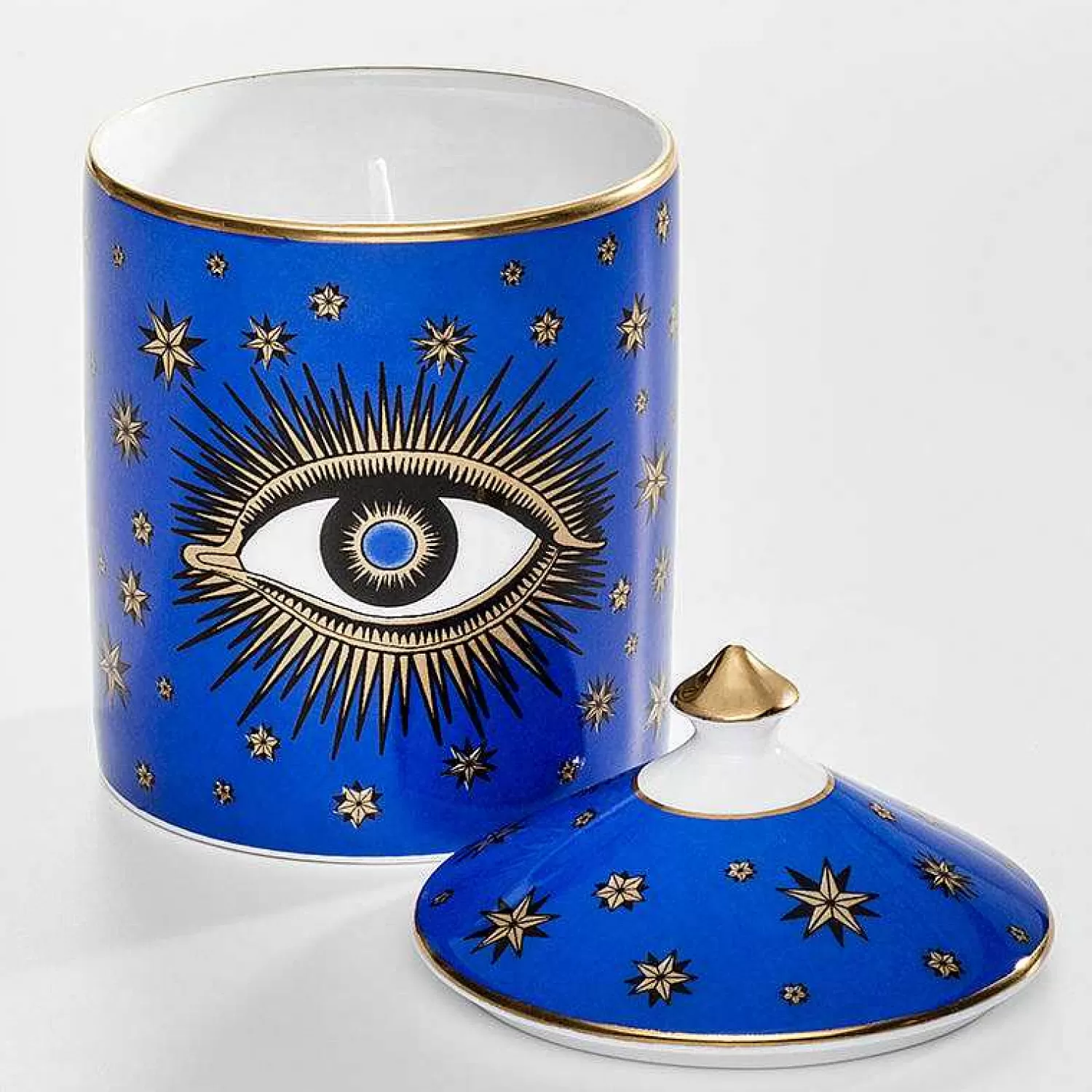 Halcyon Days Evil Eye Jasmine Lidded Candle Flash Sale