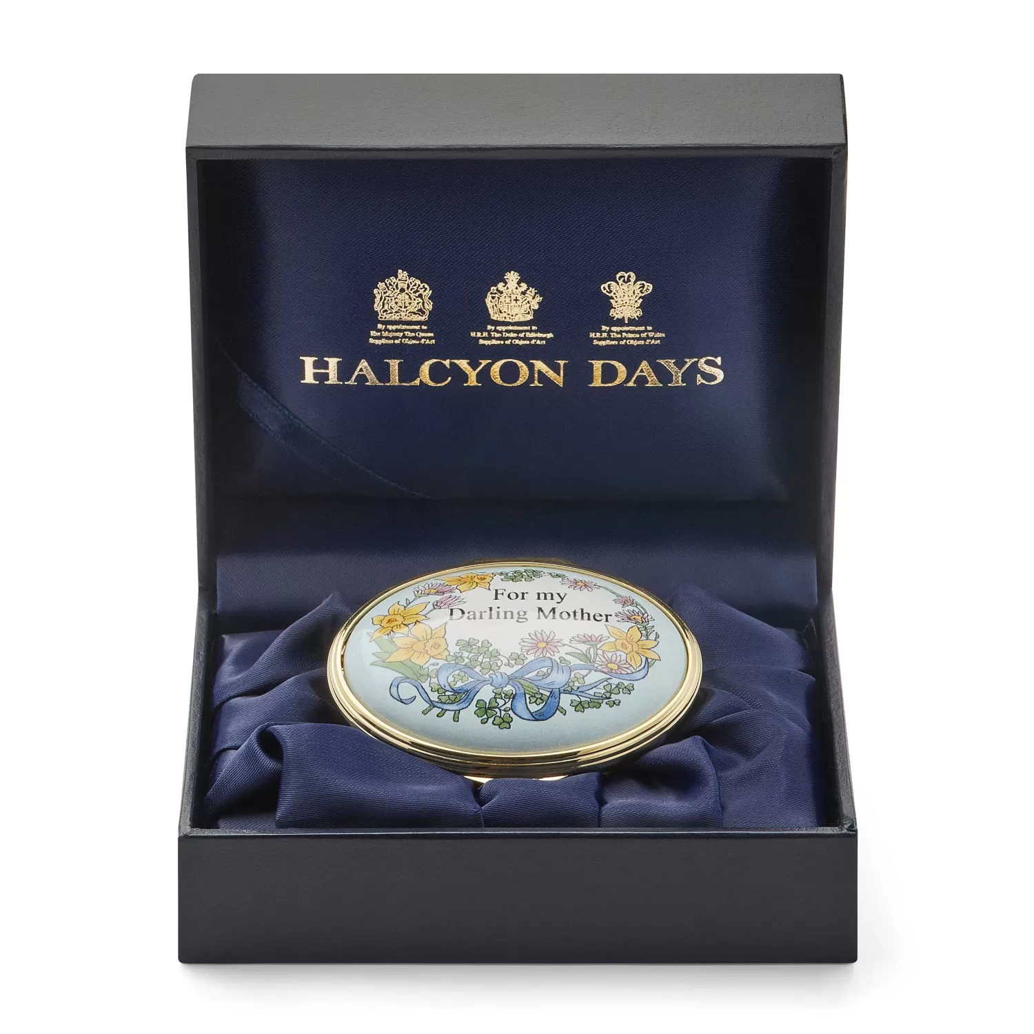 Halcyon Days For My Darling Mother Enamel Box | Cheap