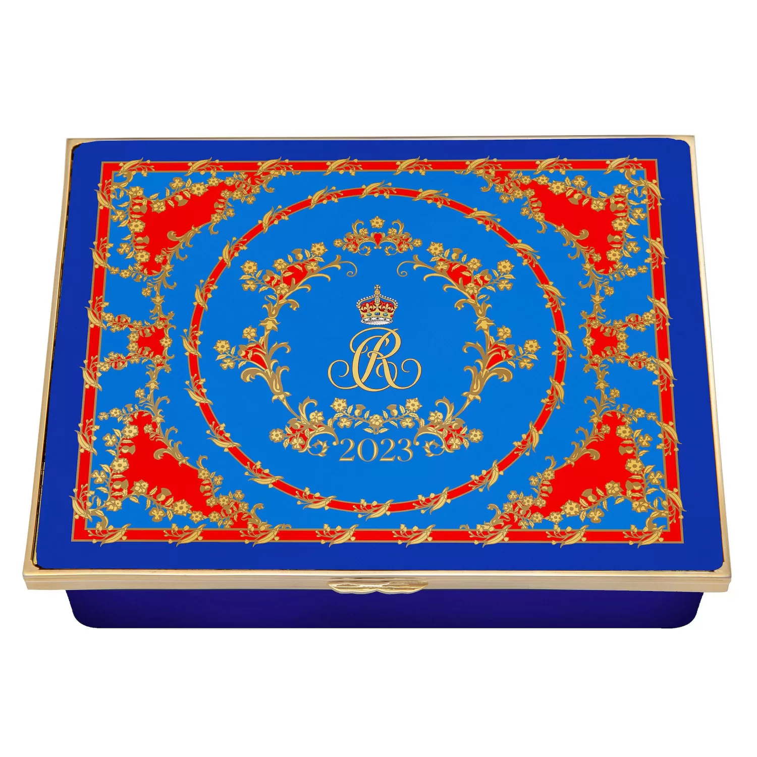 Halcyon Days Her Majesty Queen Camilla Prestige Enamel Box Hot