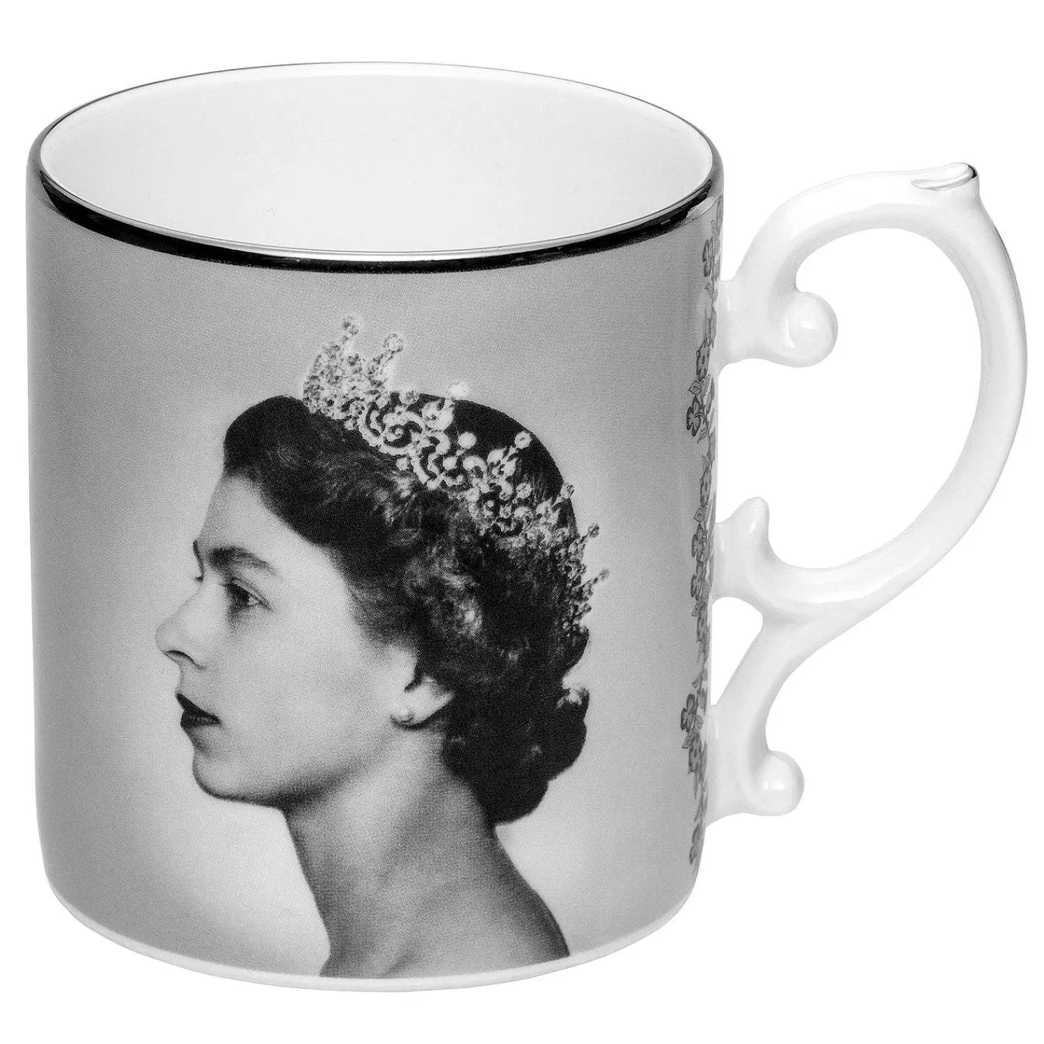 Halcyon Days Hm Queen Elizabeth Ii, Fine Bone China Mug | Flash Sale