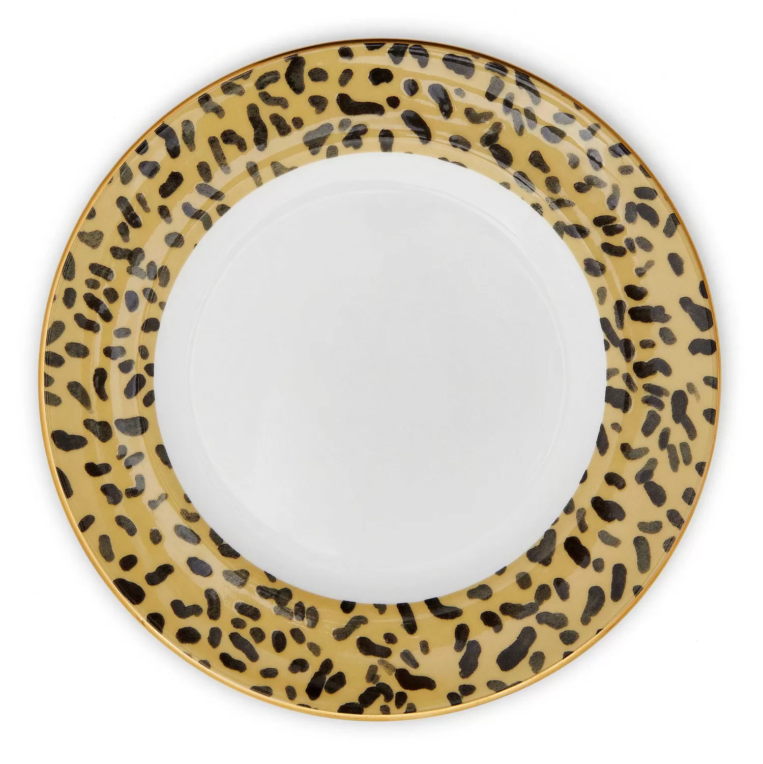 Halcyon Days Leopard Print 8" Plate Online