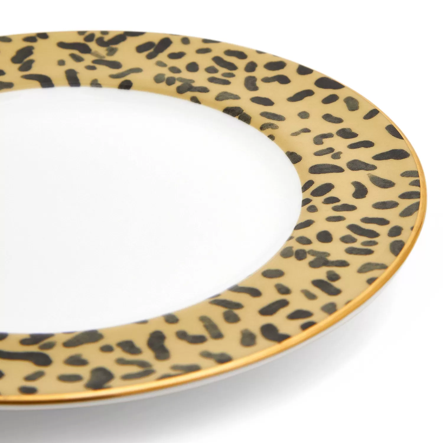 Halcyon Days Leopard Print 8" Plate Online