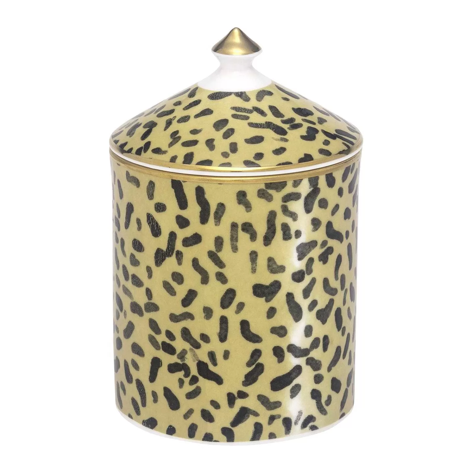 Halcyon Days Leopard Print Sandalwood & Vetiver Lidded Candle Best