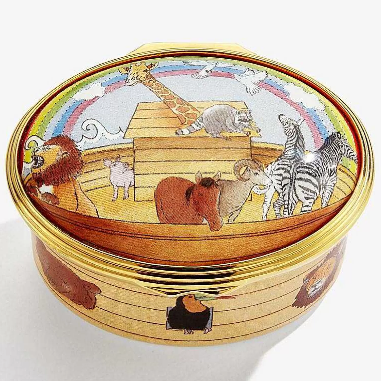 Halcyon Days Noah'S Ark All Aboard Enamel Box | Sale