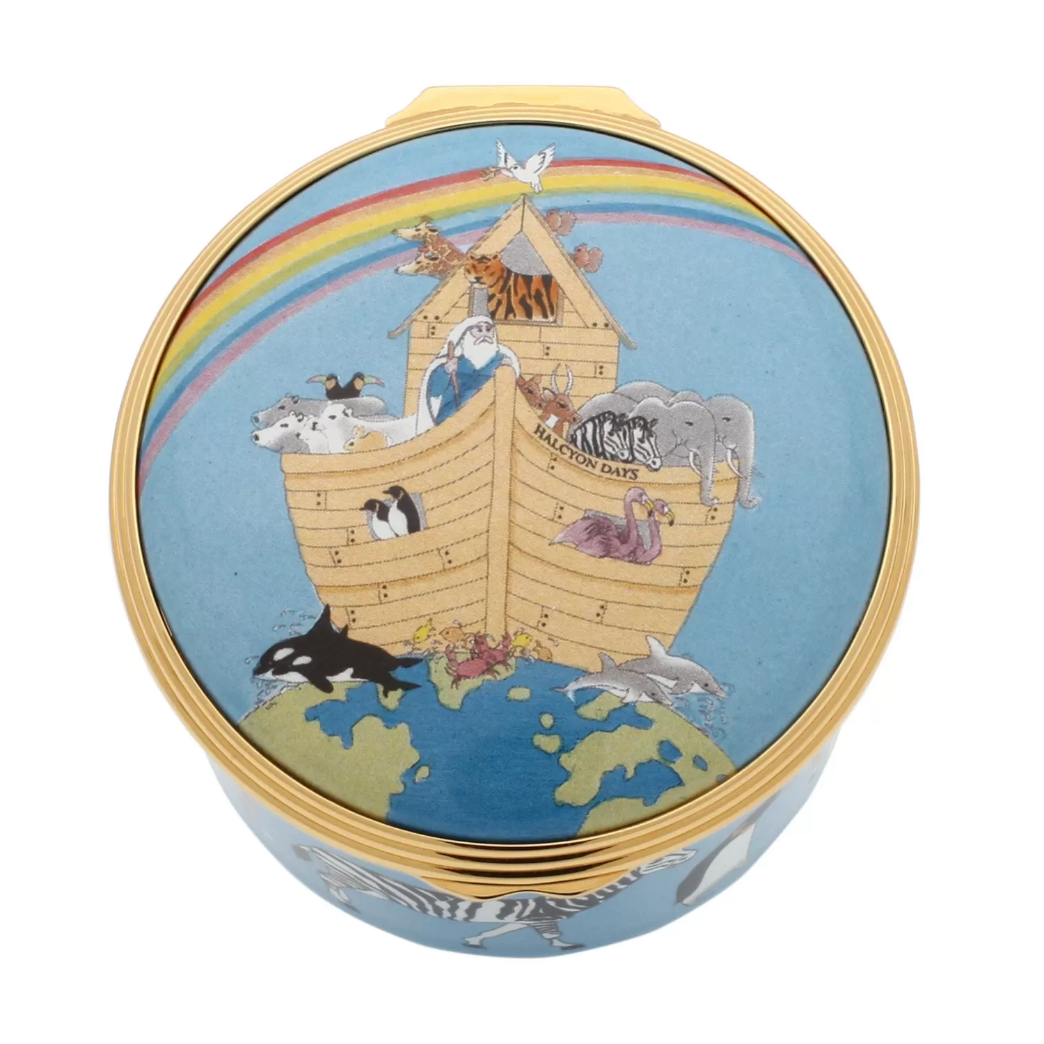 Halcyon Days Noah'S Ark Musical Box Online