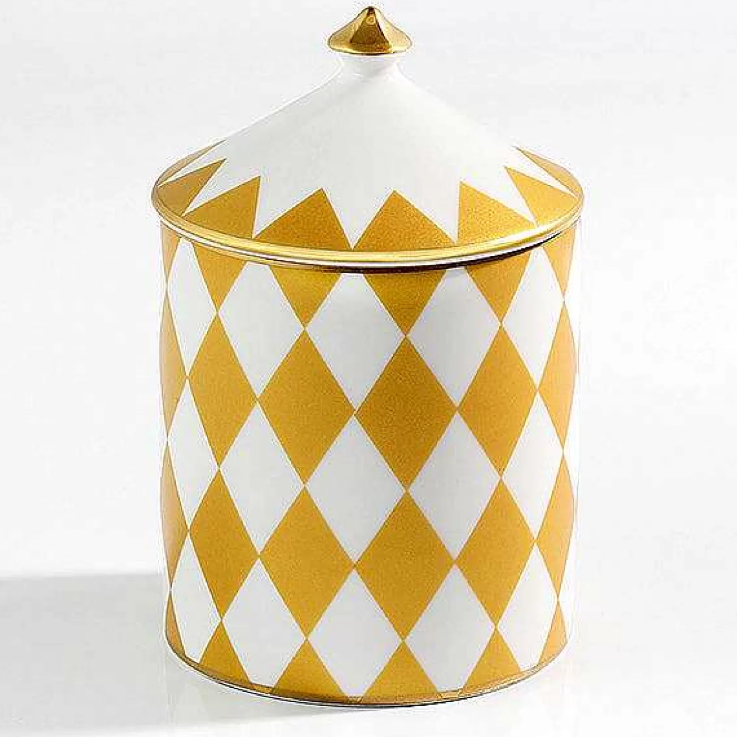 Halcyon Days Parterre Gold Jasmine Lidded Candle Flash Sale