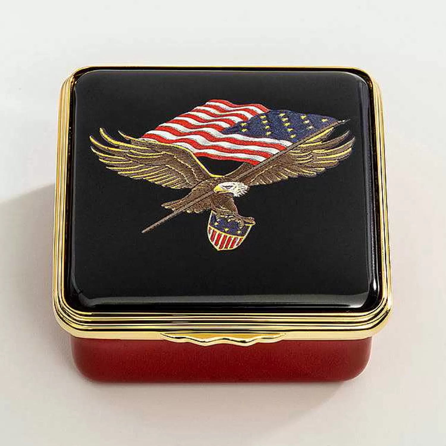 Halcyon Days The Star Spangled Banner Enamel Box | Online