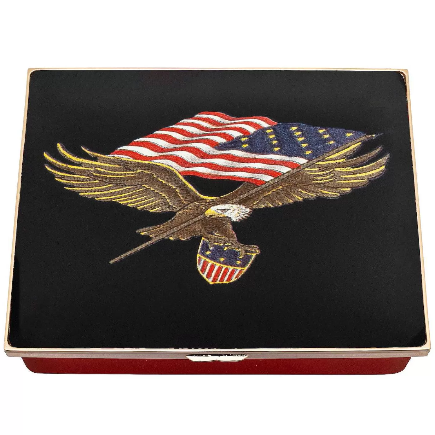 Halcyon Days The Star Spangled Banner Enamel Box | New