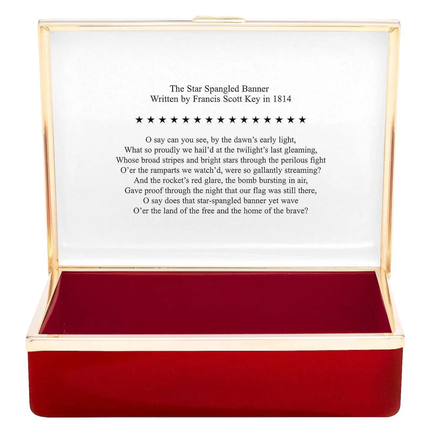 Halcyon Days The Star Spangled Banner Enamel Box | New