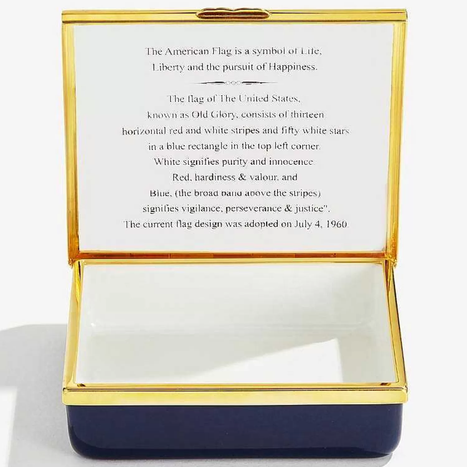 Halcyon Days The Stars & Stripes Enamel Box | Store